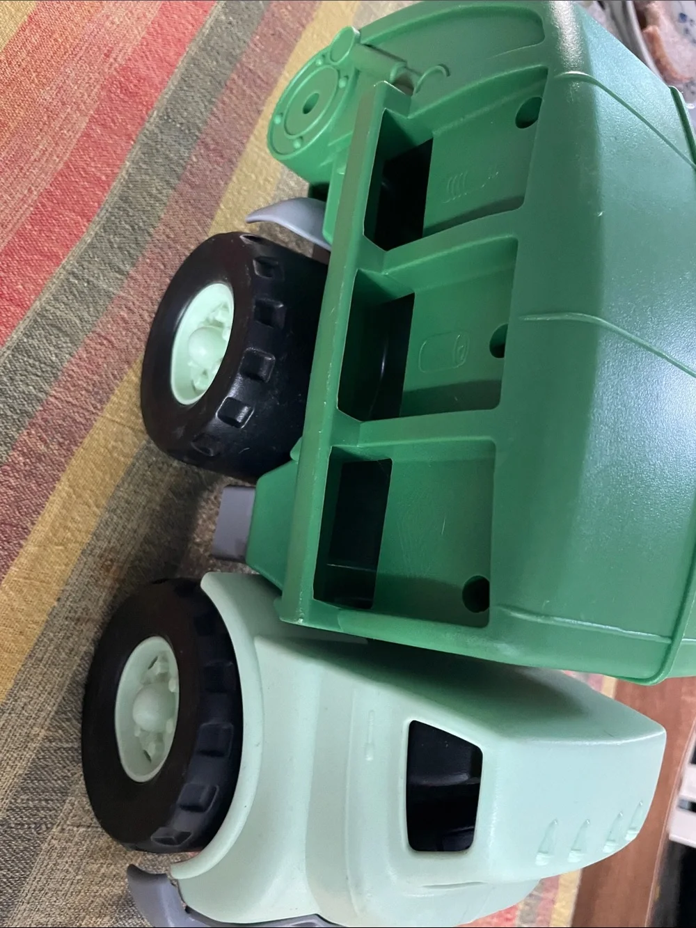 Green Kids Toy recycling Truck